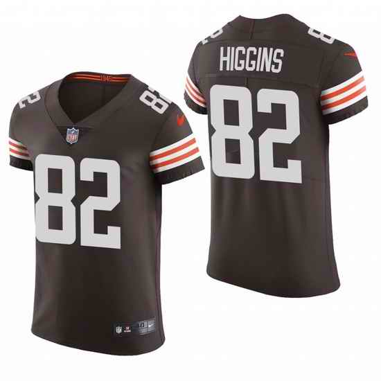 Cleveland Browns 82 Rashard Higgins Nike Men Brwon Team Color Men Stitched NFL 2020 Vapor Untouchable Elite Jersey